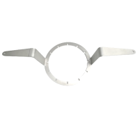 Schlüssel für IBC-Deckel NW225 (Edelstahl V2A 1.4301) | Größe 225 mm | Grau