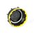 Screw cap DN60/61 Black/Yellow (DIN61)