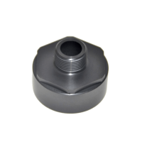 IBC-adapter 2" BSP > 1" BSP han (PE-HD)