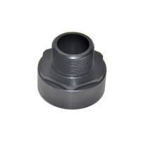 IBC-adapter 2" BSP > 1"1/2 BSP han (PE-HD)