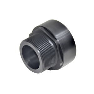 IBC-adapter 2" NPS > 2" BSP han (PE-HD)