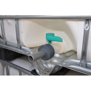 Adapter IBC 2"1/8 BSP > rura PVC 32 mm