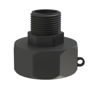 Adaptador IBC S60x6 > 1" BSP Macho (Polipropileno)