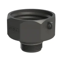 Adattatore IBC S60x6 > 1" BSP maschio con O-ring (polipropilene)