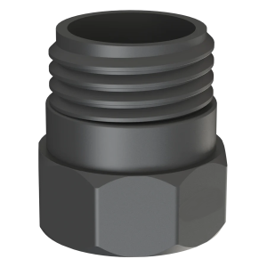 Adattatore IBC S60x6 > S60x6 maschio (polipropilene)