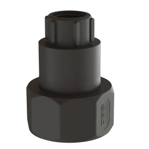 Adapter IBC S60x6 z łącznikiem obrotowym > 3/4" BSP żeński (polipropylen)