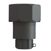 Adapter IBC S60x6 z łącznikiem obrotowym > 3/4" BSP żeński (polipropylen)