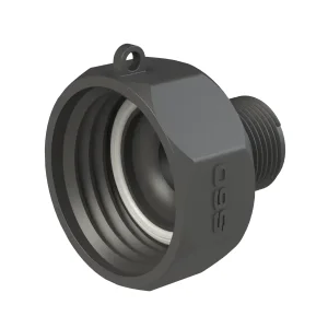 IBC Adapter S60x6 > 1" Kamlok Part A (Polypropylen)