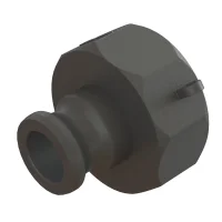 IBC Adapter S60x6 > 1" Kamlok Part A (Polypropylen)
