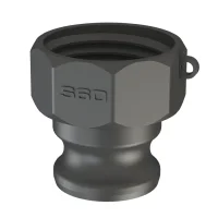 Adattatore IBC S60x6 > 1"1/2 Camlock Parte A...