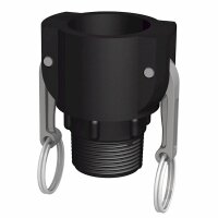 1"1/4 Camlock Peça B > 1"1/4 BSP...