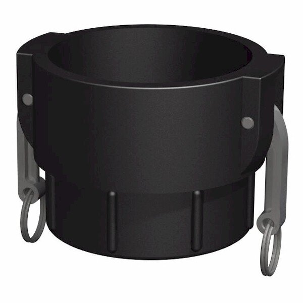 4" Kamlok kaplin Parça D > 4" BSP Dişi dişli (Polipropilen)