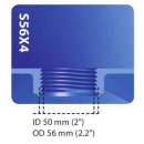 Fass Adapter S56x4 > 3/4" BSP Innengewinde (Polypropylen)
