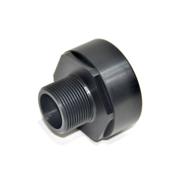 IBC Adapter S80x6 > 1"1/4 BSP Male (PE-HD)