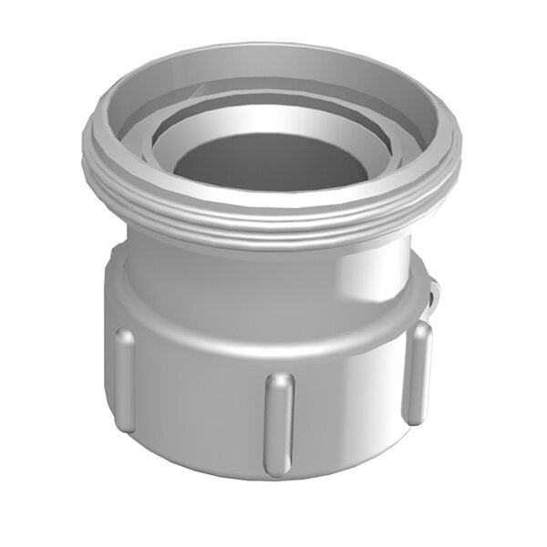 IBC Adapter S60x6 > RD78x1/6" (DN50) Milchgewinde (PA66 - Nylon)