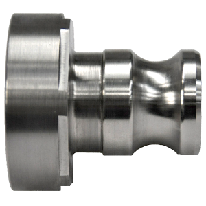 IBC Adapter S60x6 > 3/4" Camlock Part A (SS)