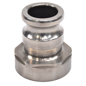 IBC Adapter S60x6 > 1"1/4 Camlock Part A (RVS)