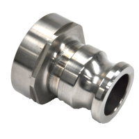IBC-adapter S60x6 > 1"1/4 Camlock Part A (SS)