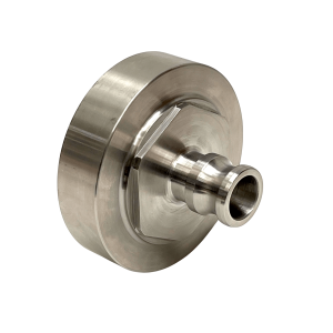 IBC-sovitin S100x8 > 1" nokkalukko osa A (SS)