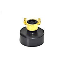 IBC Adapter S60x6 + 1" GeKa Plus anslutning (Polypropylen)