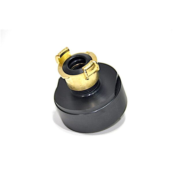 Adapter IBC S100x8 + przyłącze 1" GeKa Plus (polipropylen)