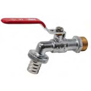 Rode MT® Messing Kogelaftapkraan 3/4" met vergrendelgat - Type 4147