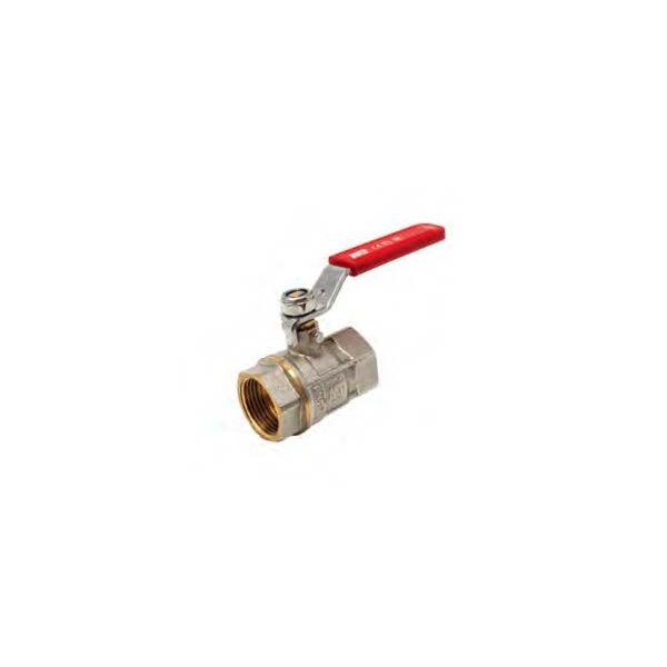 Robinete cu bilă din alamă roșie MT® cu 2x filet interior PN30 - Tip 4295