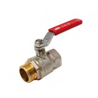 Red MT® Ball valve with 3/8" Male x Female thread PN30 - Type 4097