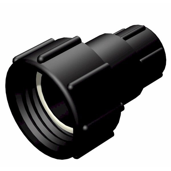 Adapter IBC 2" NPS obrotowa złączka > 1" NPT żeński (polipropylen)