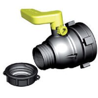 Palloventtiili S75x6 (DN50) ja S60x6 urospuolinen venttiili