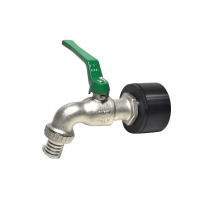 Connettore rubinetto per tubo da giardino Valvola a sfera in PVC da 1/2 3/4