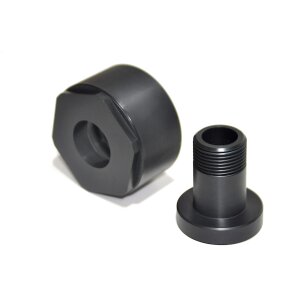 IBC-adaptere S60x6 > 3/4" utvendig gjenge Svingbar buttress (PE-HD)