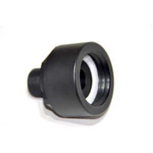 IBC-adaptere S60x6 > 3/4" utvendig gjenge Svingbar buttress (PE-HD)