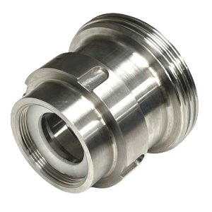 IBC Adapter 2"1/8 BSP > DN65 (Rd95x1/6") Milchgewinde (Edelstahl)