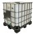 Neue 1000L IBC-Container auf Kunststoffpalette - UN-FDA "Greif"