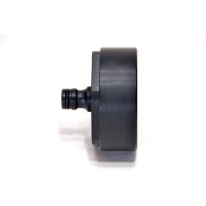 Adaptador IBC 2"1/8 BSP > Conector para mangueira de jardim 12,5 mm (1/2") (PE-HD)
