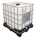 New IBC 1000L - Plastic pallet with CDS coupler...