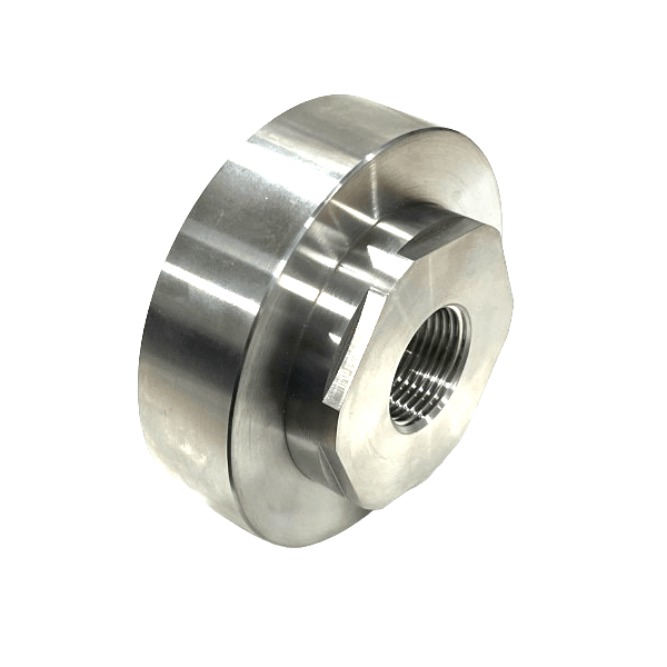 IBC Adapter S100x8 > 1" Innengewinde (Edelstahl)