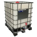 Neue (Ecobulk) 1250L IBC-Container auf Kunststoffpalette - UN "Schütz"