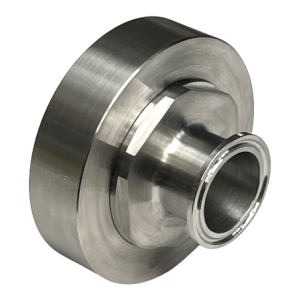 IBC Adapter S100x8 > Tri-Clamp DN15 (TC 34mm x Ø 16mm) (Edelstahl)