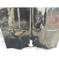 Copertura Per Serbatoio IBC Da 1000 Litri: Telone Protettivo 120x100x116 Cm In Tessuto 210D, Colore Nero