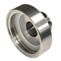 IBC Adapter S100x8 > Tri-Clamp DN40 (TC 50.5mm x Ø 38mm) (RVS)