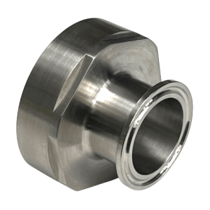 IBC προσαρμογέας 2"1/8 BSP > Tri-Clamp DN40 (TC 50.5mm x Ø 38mm) (Ανοξείδωτο ατσάλι)