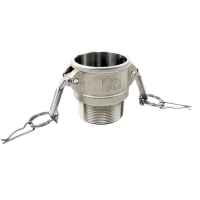 accoppiatore Camlock da 1"1/4 Parte B > Filetto maschio BSP da 1"1/4 (SS 316)