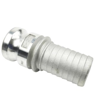 Camlock Part E wit output Hose Tail (SS 316)