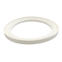 Uszczelka Tri-Clamp NBR - biała > DN50