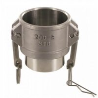 acoplador Camlock de 2" > extremo para soldar...
