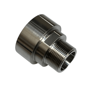 IBC Adapter S60x6 > 1"1/4 buitendraad - RVS (EcoLine)
