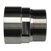 IBC Adapter S60x6 > 2" buitendraad - RVS (EcoLine)