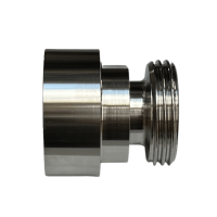 IBC-sovitin S60x6 > DN32 (Rd58x1/6") maitokierre - SS (EcoLine)